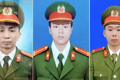 Confieren ascensos y títulos a tres bomberos fallecidos en incendio en Hanoi 