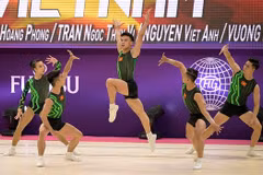 Conquista Vietnam medalla dorada en Campeonato Mundial de Aeróbic