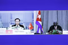 Presidente del Parlamento vietnamita sostiene conversaciones con su homólogo cubano
