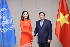  Primer ministro de Vietnam recibe a nueva coordinadora residente de ONU 