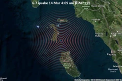 Terremoto de magnitud 6,8 sacude Indonesia
