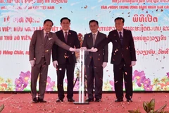 Inician construcción del Parque de Amistad Laos-Vietnam