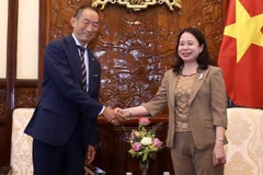 Vicepresidenta de Vietnam recibe a alto funcionario de OMS