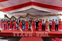 An Giang inaugura fábrica de prendas con inversión extranjera 
