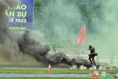 Hanoi acoge concurso “Área de Emergencia” de Juegos Internacionales del Ejército