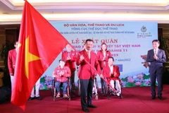 Realizan acto de despedida a atletas vietnamitas participantes en Juegos Paralímpicos de ASEAN