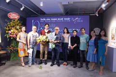 Abren exposición de pintura de artista francés de origen vietnamita en Ciudad Ho Chi Minh