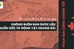 Vietnam elimina prescripción de medicamentos derivados de animales salvajes
