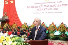 Máximo dirigente vietnamita enaltece aportes de veteranos a construcción y defensa nacional