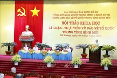 Presidente vietnamita preside seminario científico sobre defensa nacional en nuevo periodo