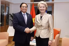 Premier vietnamita se reúne con dirigentes de países y socios europeos