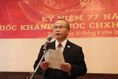Conmemoran Día Nacional de Vietnam y Revolución de Agosto en Japón