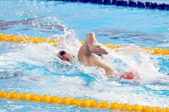 Nadadores vietnamitas se preparan para SEA Games 32