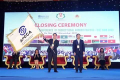 Clausuran Conferencia de Funcionarios de Gestión Penitenciaria de Asia-Pacífico en Vietnam