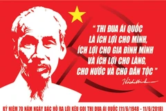 Lanzan concurso de afiches por 75 años de llamamiento del Presidente Ho Chi Minh a la emulación patriótica