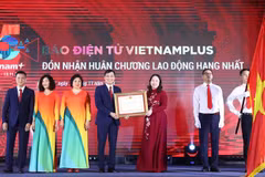 Periódico electrónico VietnamPlus de VNA celebra 15 años de fundación