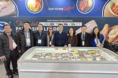 Exportadores vietnamitas participan en feria de mariscos de Norteamérica 