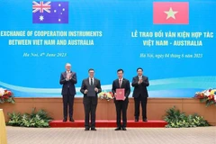 Firman Vietnam y Australia memorándum de cooperación científica