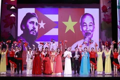 Efectúan programa artístico especial sobre huellas históricas Vietnam-Cuba