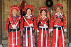 Brocado de los pa then: particularidad cultural de minorías étnicas de Vietnam