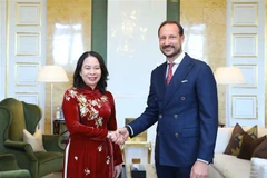 Vicepresidenta vietnamita se reúne con dirigentes noruegos