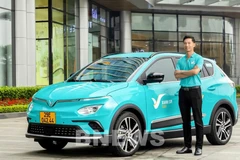 Inauguran primera marca de taxis puramente eléctricos en Vietnam