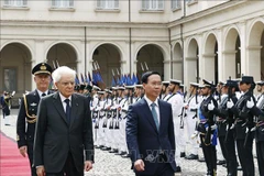 Declaración conjunta sobre fomento de asociación estratégica Vietnam - Italia