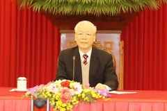 Líderes partidistas de Vietnam y Japón celebran reunión virtual de alto nivel 