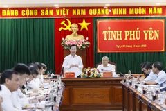 Presidente insta a provincia de Phu Yen a cumplir metas socioeconómicas