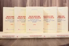 Lanzan libro del máximo dirigente partidista sobre gran unidad nacional