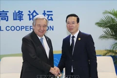 Presidente vietnamita recibe al secretario general de la ONU