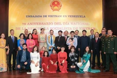 Resaltan lazos con Venezuela en ocasión de 78 años de independencia de Vietnam