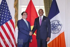 Premier vietnamita recibe al alcalde de Nueva York