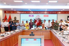 Destacan papel de filial de Asociación de Amistad Vietnam-Laos en VNA