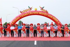 Premier vietnamita asiste a inauguración de obras claves en Bac Giang