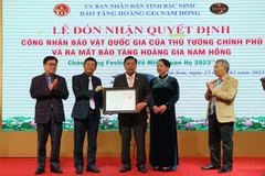 Provincia vietnamita recibe reconocimiento de tesoro nacional 