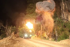Actuaciones artísticas resaltan imagen del héroe de la ruta Ho Chi Minh