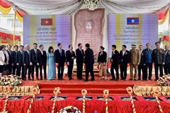 Renuevan zona de reliquias dedicada al Presidente Ho Chi Minh en Laos