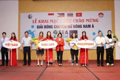 Inauguran Torneo de Voleibol Femenino del Sudeste Asiático en Vinh Phuc