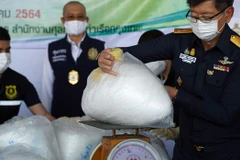 Policía tailandesa incauta gran cantidad de metanfetamina