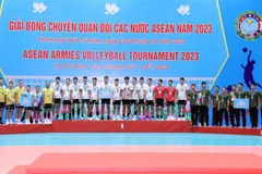 Vietnam, campeón de Torneo de Voleibol Militar masculino de ASEAN