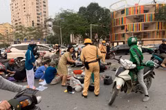 Inician procedimiento legal contra conductor causante de grave accidente de tráfico en Hanoi