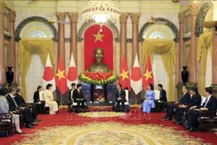 Presidente vietnamita recibe al príncipe heredero de Japón