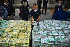 Policía tailandesa incauta drogas por valor de ocho millones de dólares