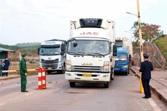Puerta fronteriza de Mong Cai reanuda su operación después de las vacaciones 