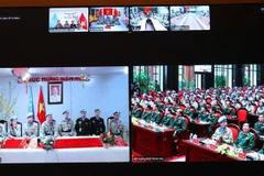 Programa conectado a cascos azules vietnamitas en ocasión de Tet