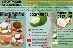 Exportaciones de coco fresco: Nuevo aliciente para la economía de Vietnam