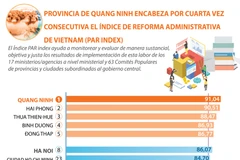 Provincia de Quang Ninh encabeza el Índice de Reforma Administrativa de Vietnam