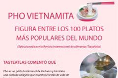 Pho vietnamita entre 100 platos más populares del mundo, según TasteAtlas