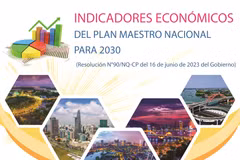  Indicadores económicos del plan maestro nacional para 2030